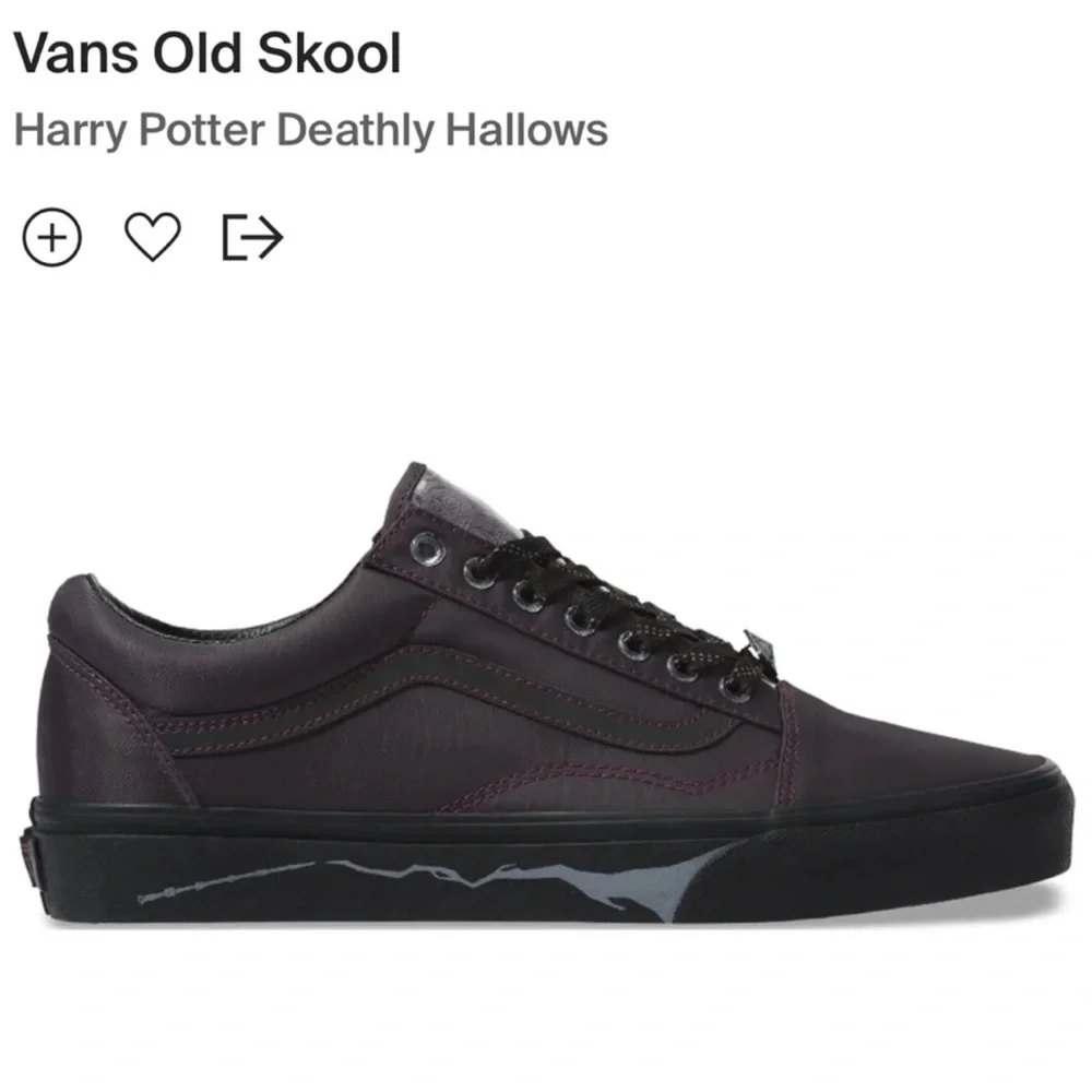 Vans Old Skool Harry Potter Deathly Hallows Sneakers